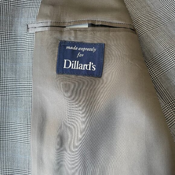 Ralph Lauren Men's 100% Wool Gray Plaid 3 Piece Suit - 46 L - Picture 4 of 7